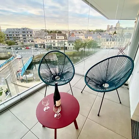 شقة Presqu'ile De Caen, Terrasse & Parking *