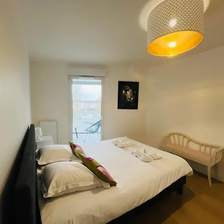 Apartamento Presqu'ile De Caen, Terrasse & Parking