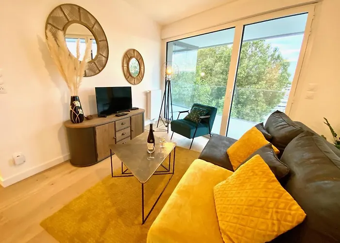 Apartman Presqu'ile De Caen, Terrasse & Parking Caen