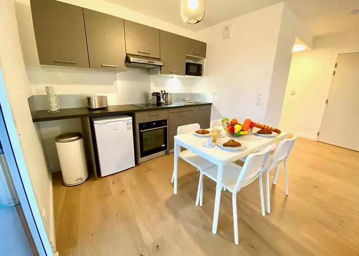 Apartman Presqu'ile De Caen, Terrasse & Parking Caen