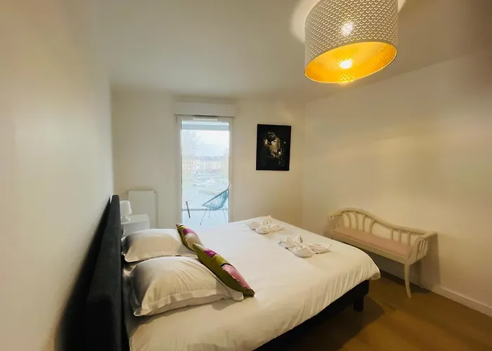 Apartman Presqu'ile De Caen, Terrasse & Parking