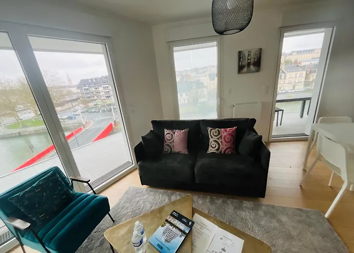 Presqu'ile De Caen, Terrasse & Parking Apartman Caen